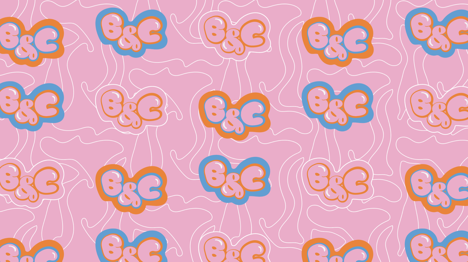 brand & co repeating b&c pattern system